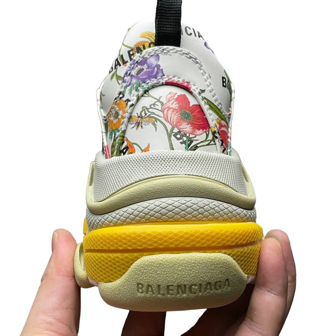 Balenciaga x Gucci Triple S Sneaker Flora Print、mysite、Cacoeks