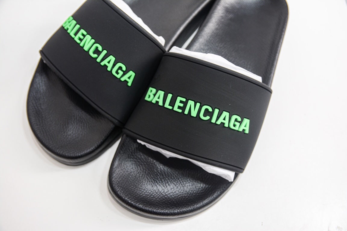 Balenciaga Sandal in Black Green、mysite、Cacoeks