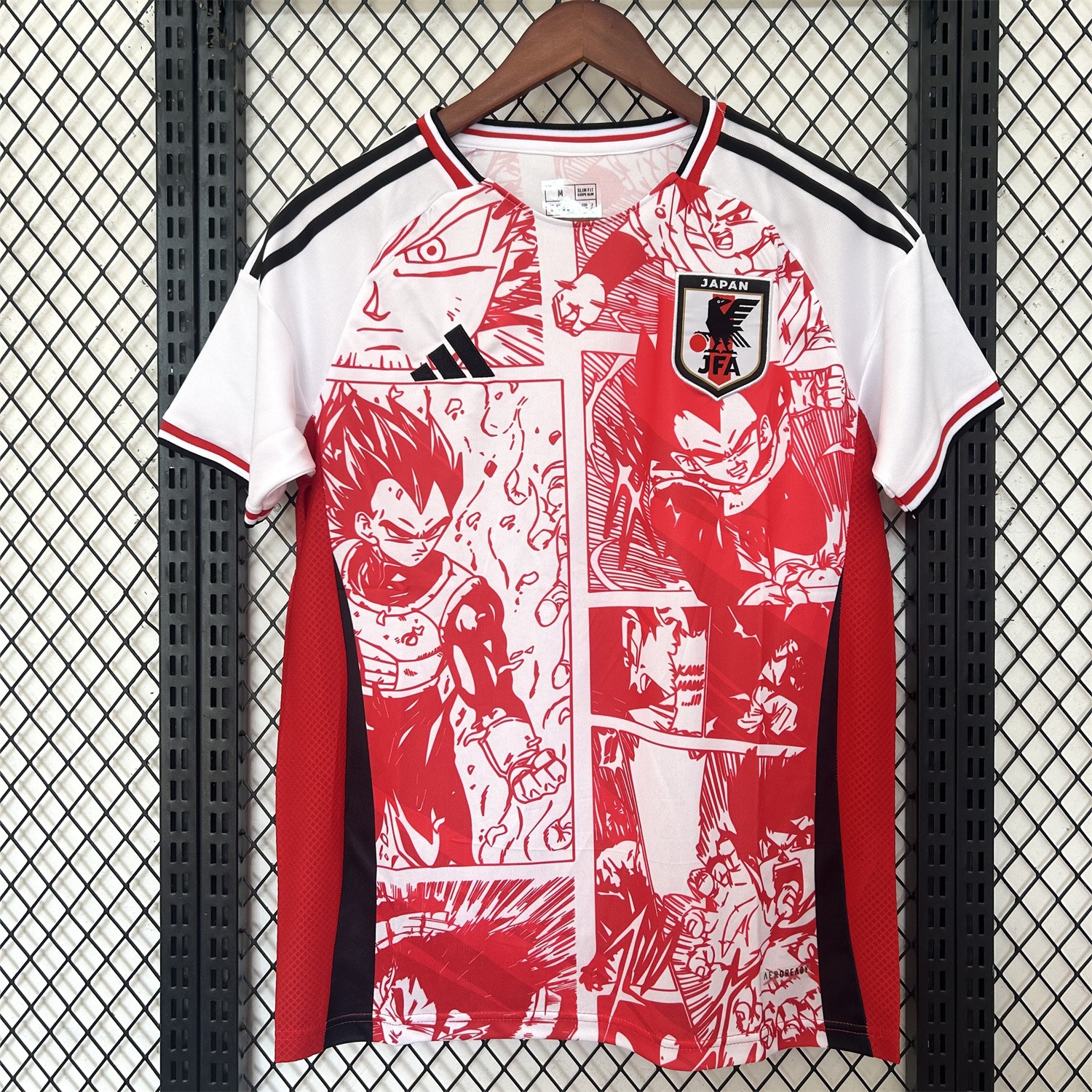 UltraTrikot-Japan 25-26 Red Vegeta Comic Slice Special Edition Jersey - Fans Version