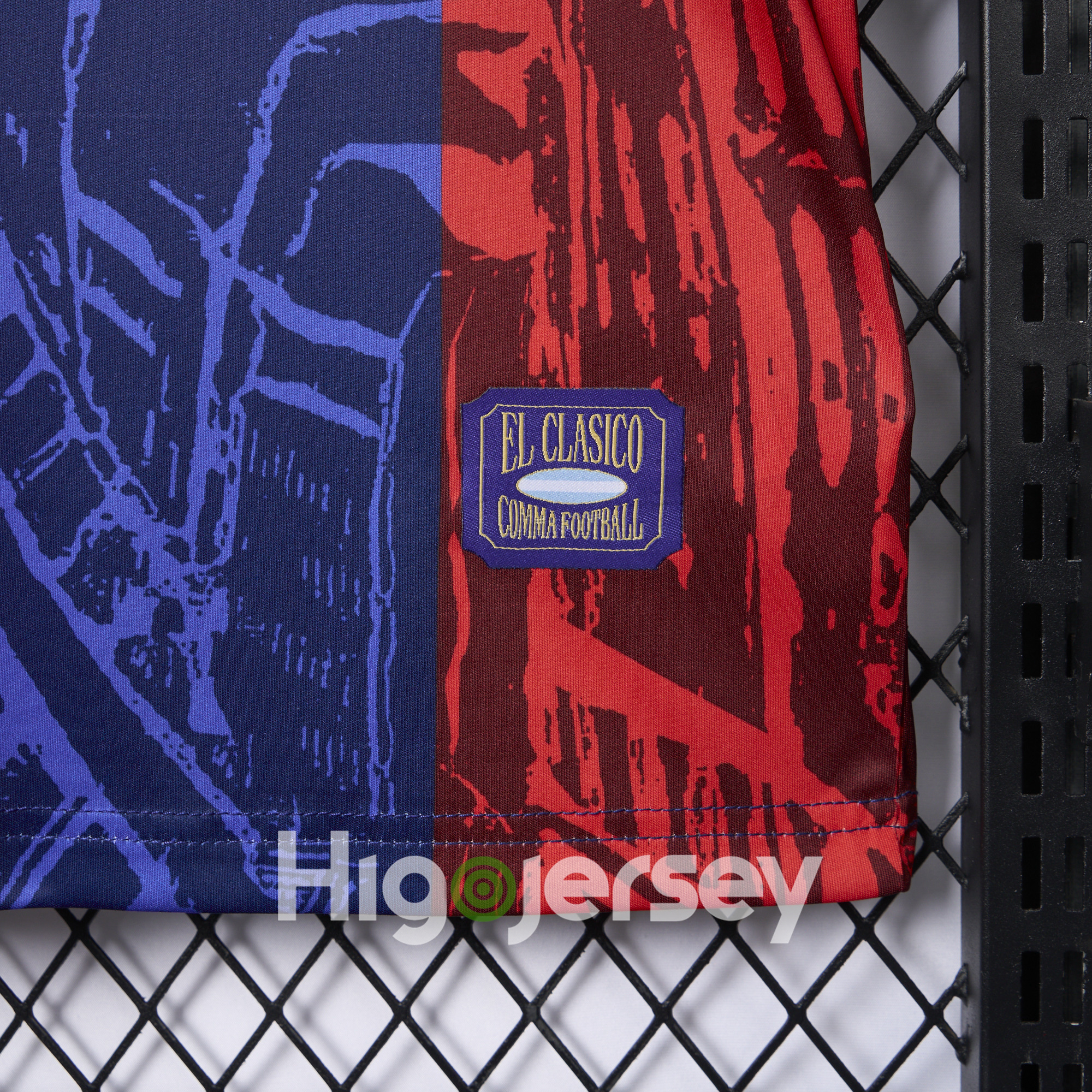 Higojerseys-Barcelona 2024-25 COMMA Messi Jersey - Fans Version