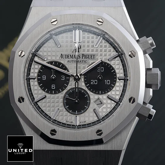 AP 26331 Replica SAFASFASFAaudemars piguet royal oak white dial 26331ST.OO .1220ST.03 left