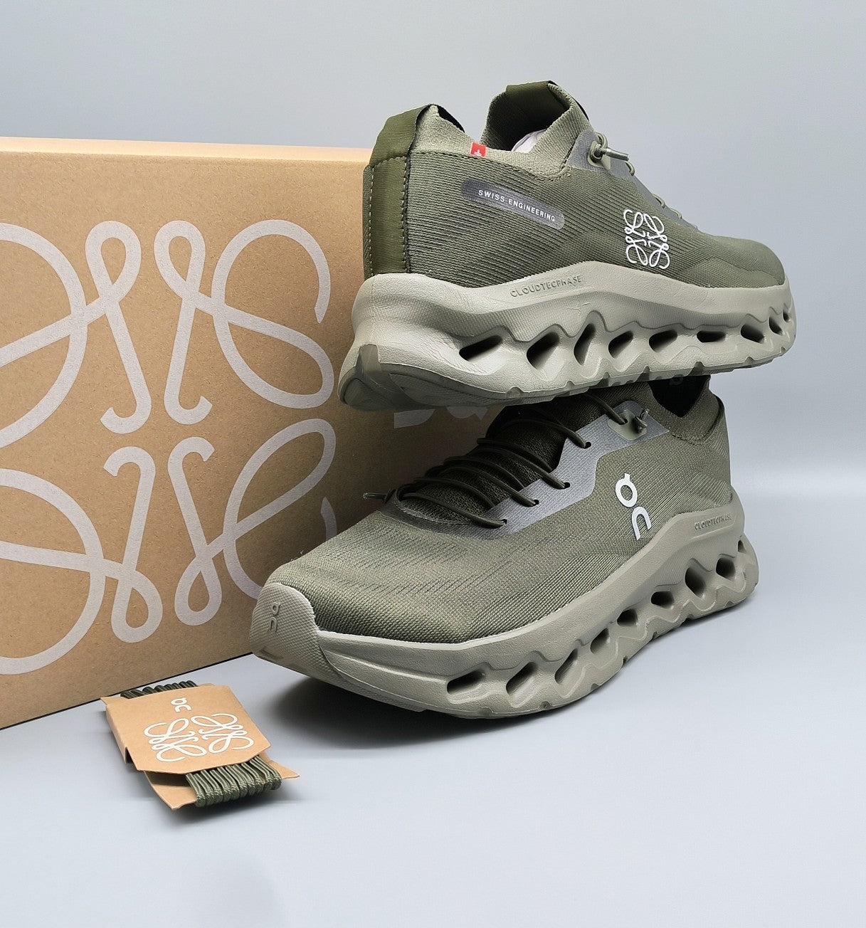 LW CLOUDTILT SNEAKER OLIVE POLYESTER、mysite、Cacoeks
