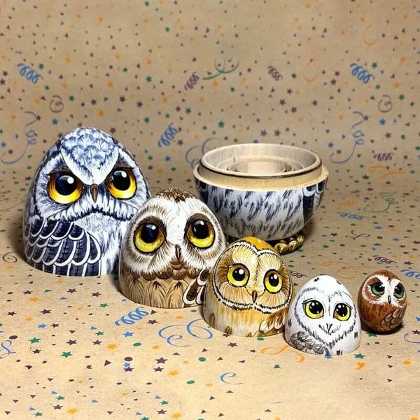 Easter - owl eggs