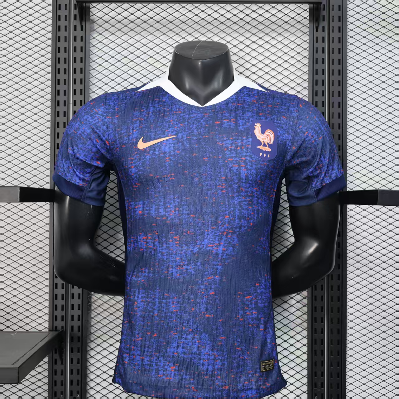 UltraTrikot-France 2025 Women's Team Home Jersey - Men's Player Version