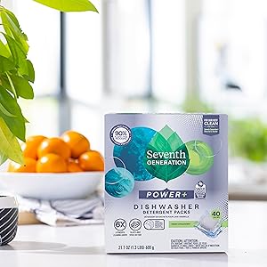 Seventh Generation Dishwasher Detergent packs 