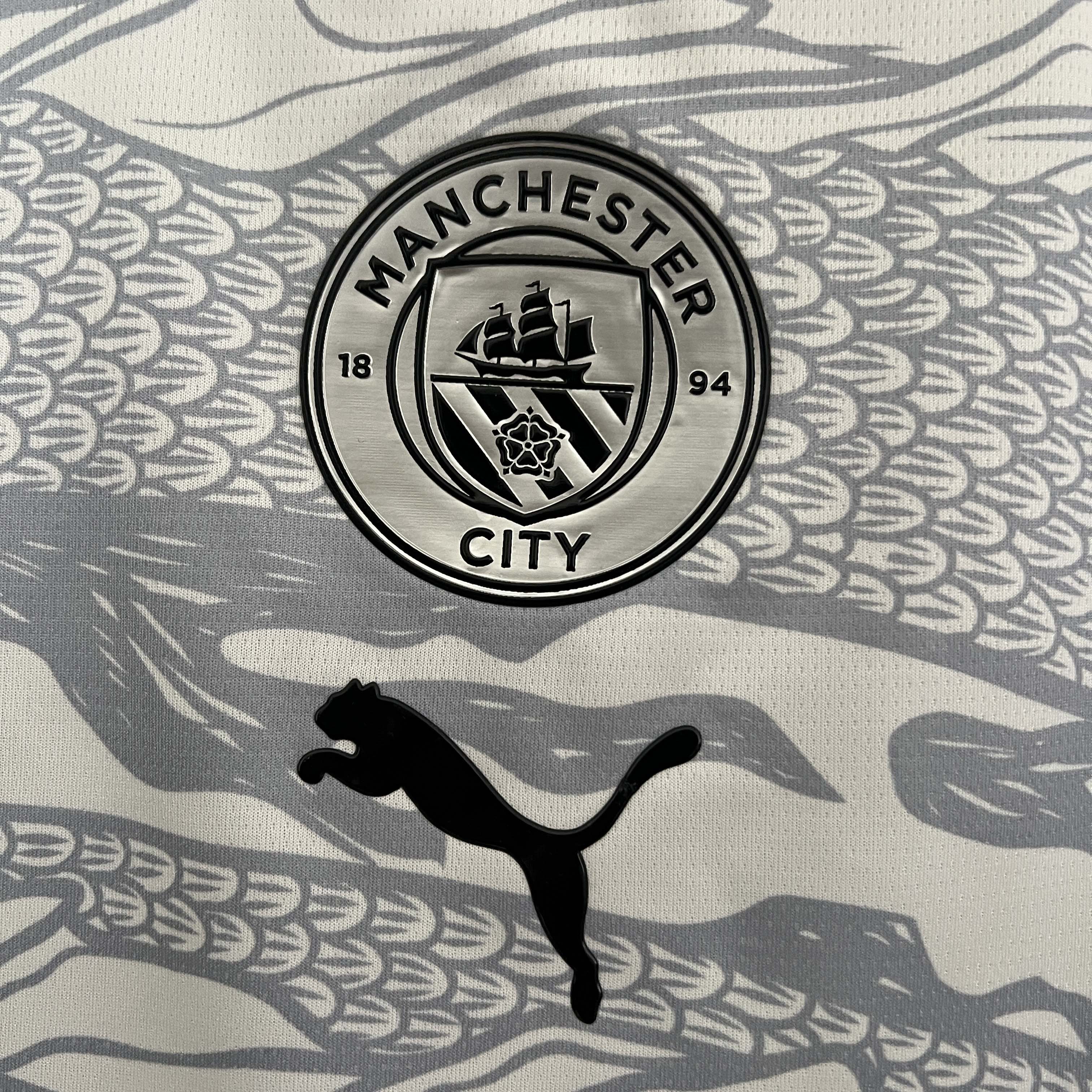 2023/2024 Manchester City Special Edition Grey Football Shirt 1:1 Thai Quality:football jersey mysite: unitedjerseyfootball 邓江浪:football