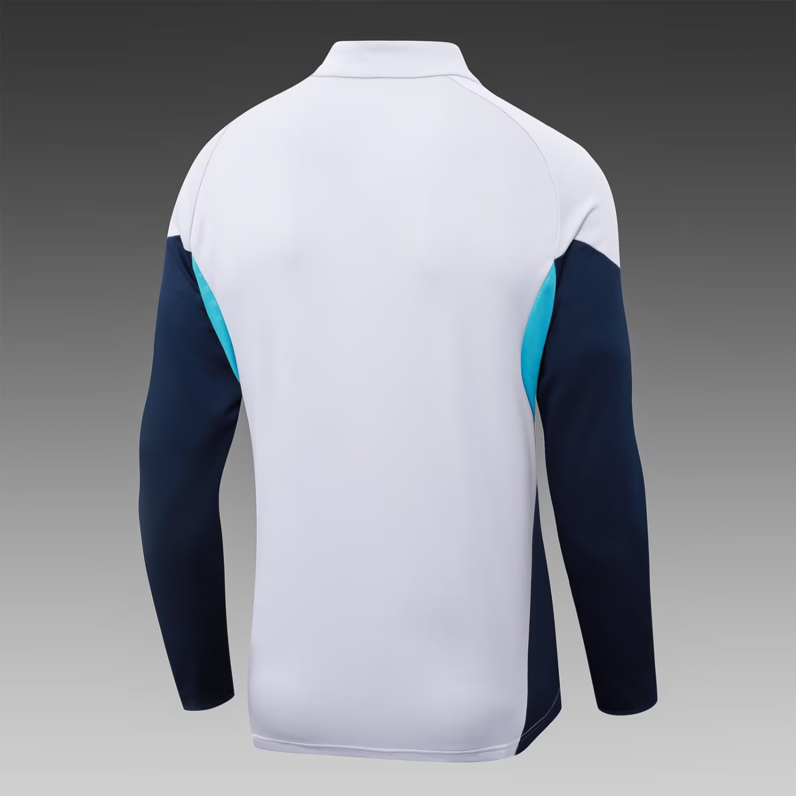 2025/2026 Arsenal Half-Pull Training Suit Light Gray Football Shirt 1:1 Thai Quality Set:football jersey mysite: unitedjerseyfootball 邓江浪:football