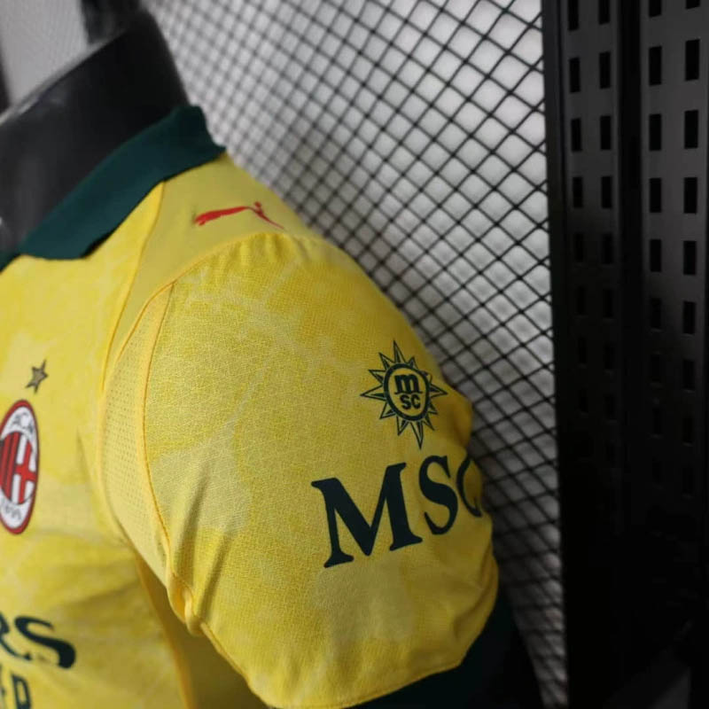 2025/2026 Player Version AC Milan Third Away Football Shirt 1:1 Thai Quality:football jersey mysite: unitedjerseyfootball 邓江浪:football