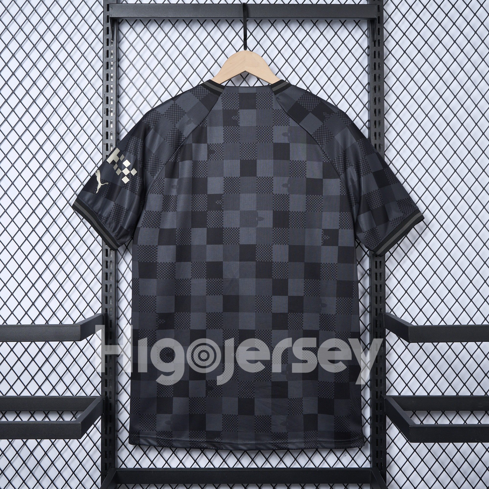 Higojerseys-Manchester City 24-25 Black 130th Anniversary Jersey - Fans Version