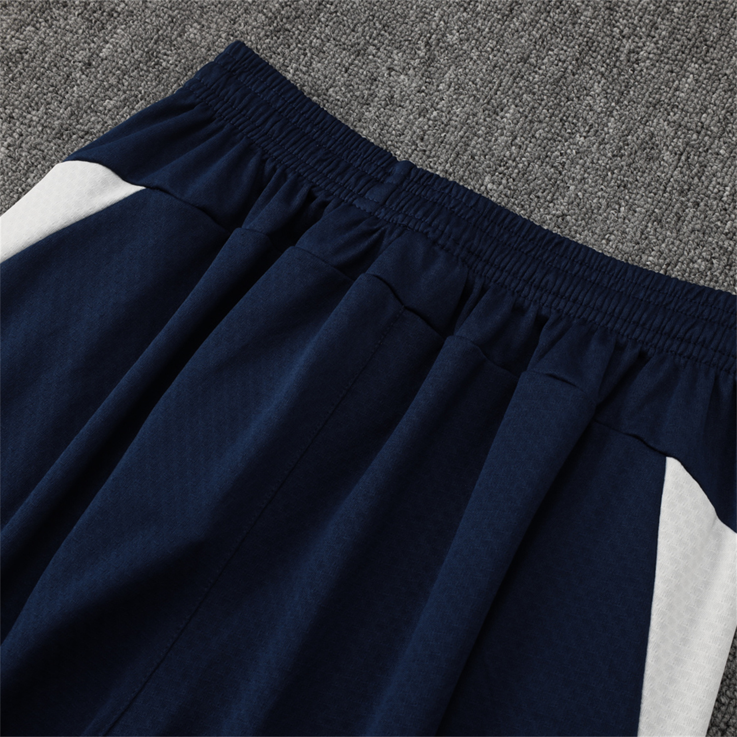 UltraTrikot-Portugal 25-26 Short-Sleeve Training Set - Off White Top and Deep Blue Shorts