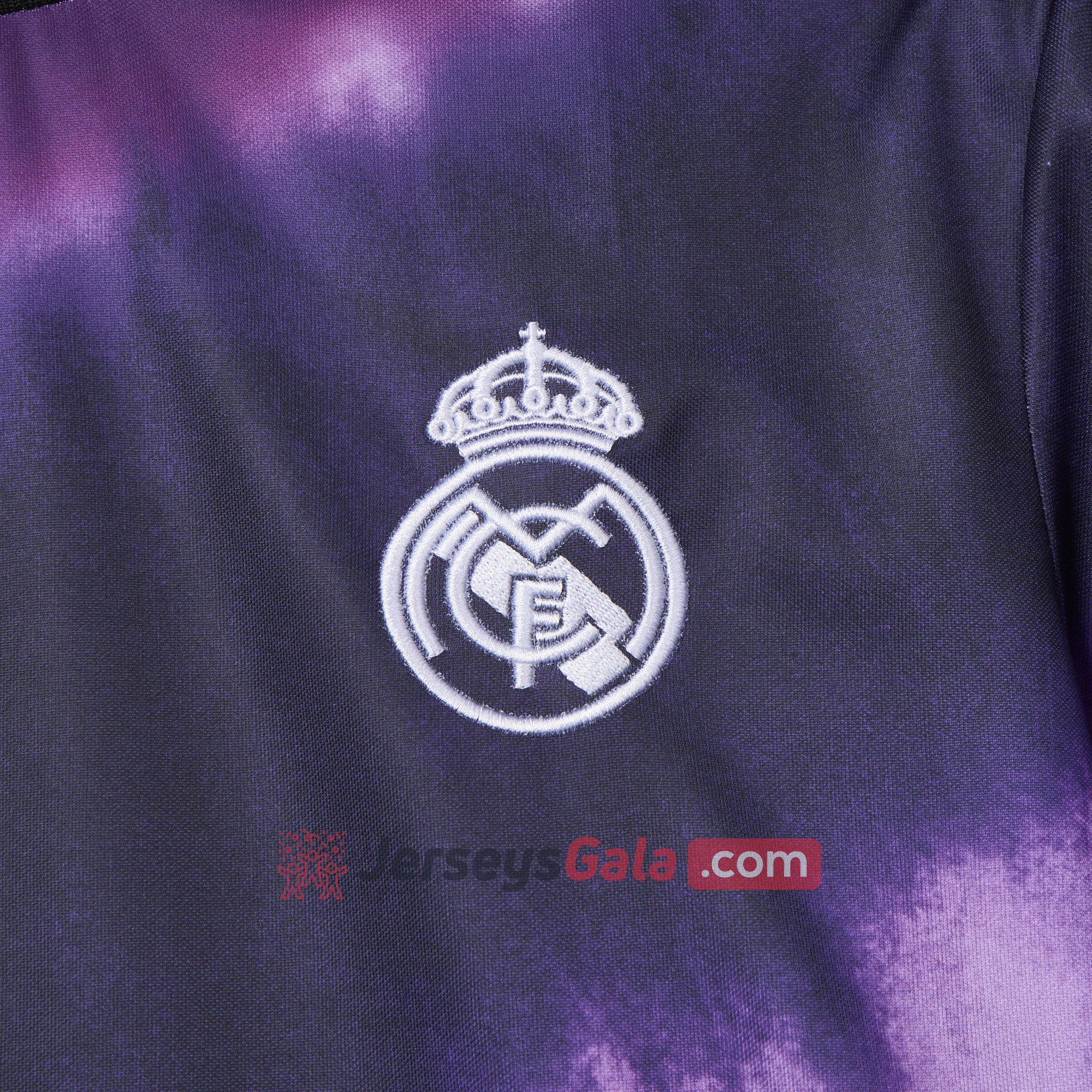 JerseysGala.com | Real Madrid 24-25 White & Purple Spring Festival Special Edition Jersey - Fans Version -Customize Name, Number and Patch | Worldwide Shipping