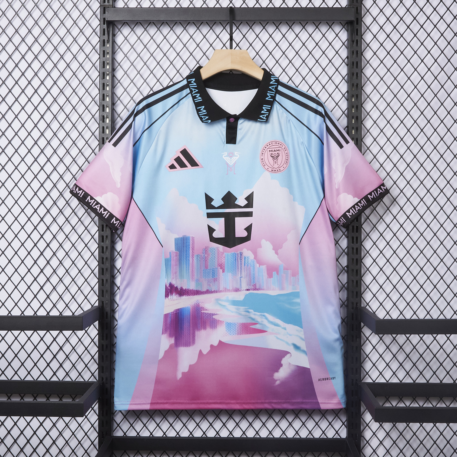 foot-INT M.A.M 2025 Blue City Silhouette Special Edition Jersey - Fans Version