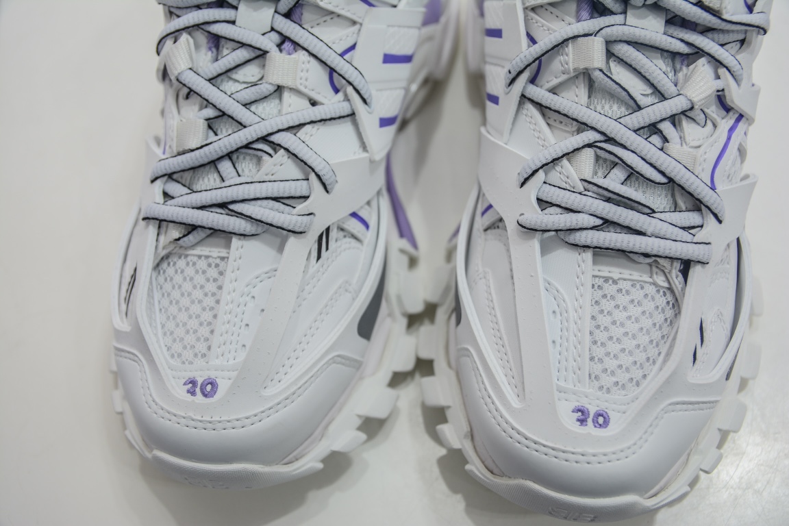 Balenciaga Track Trainer in White Lilac、mysite、Cacoeks