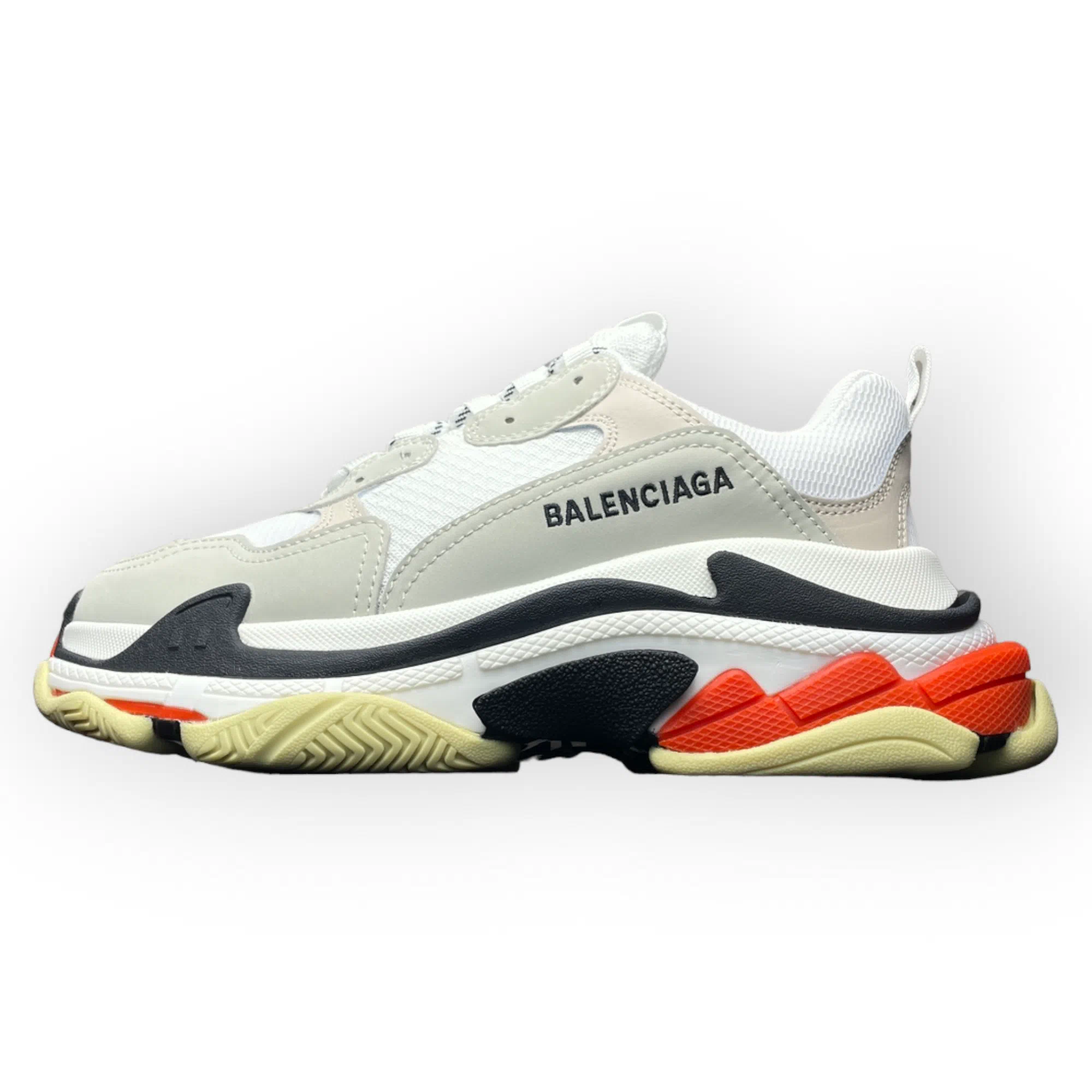 Balenciaga Triple S Sneaker White Black Red、mysite、Cacoeks
