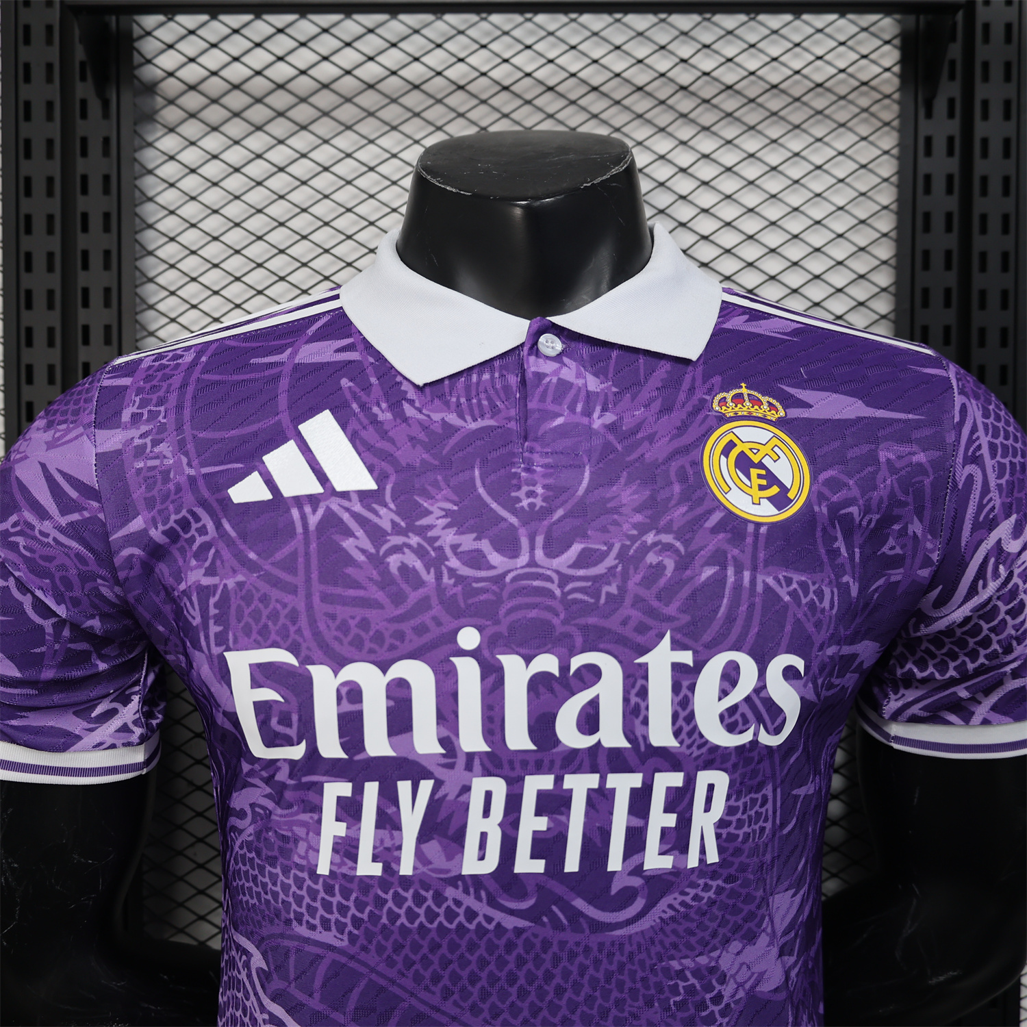 UltraTrikot-Real Madrid 24-25 Purple Loong POLO Jersey - Player Version