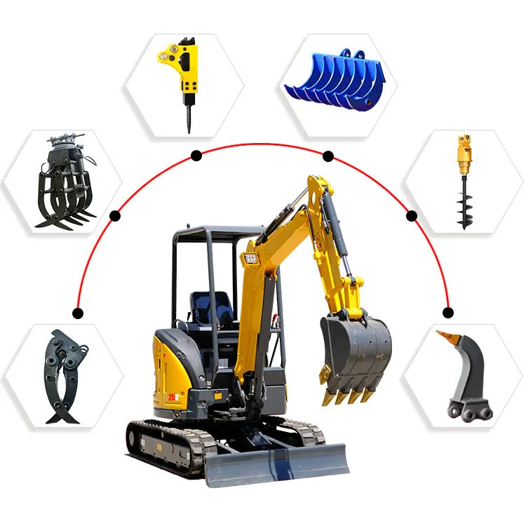 Mini Excavator New Designs Excavator Small Mini Digger Crawler Excavator