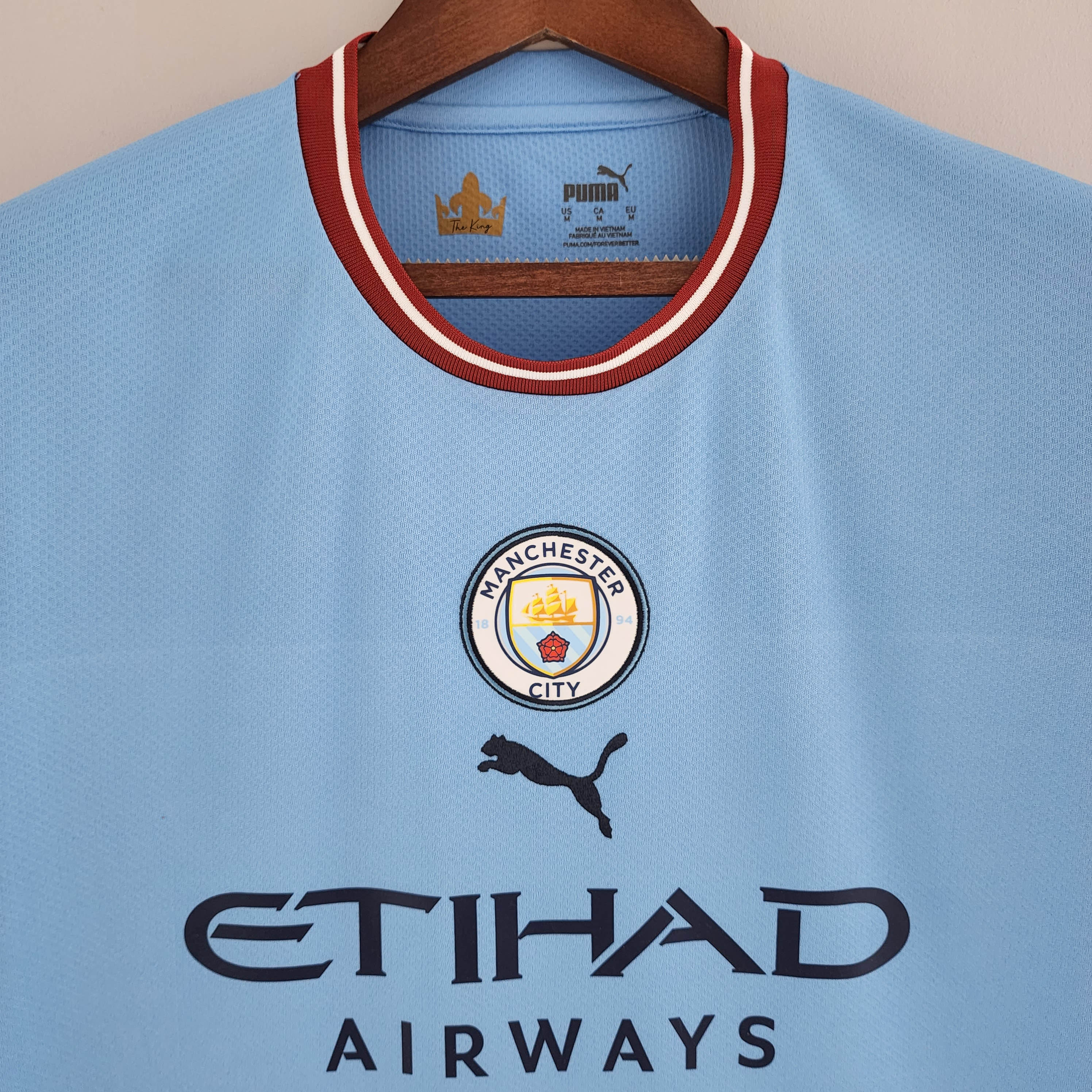2022/2023 Manchester City Home Football Shirt 1:1 Thai Quality:football jersey mysite: unitedjerseyfootball 邓江浪:football