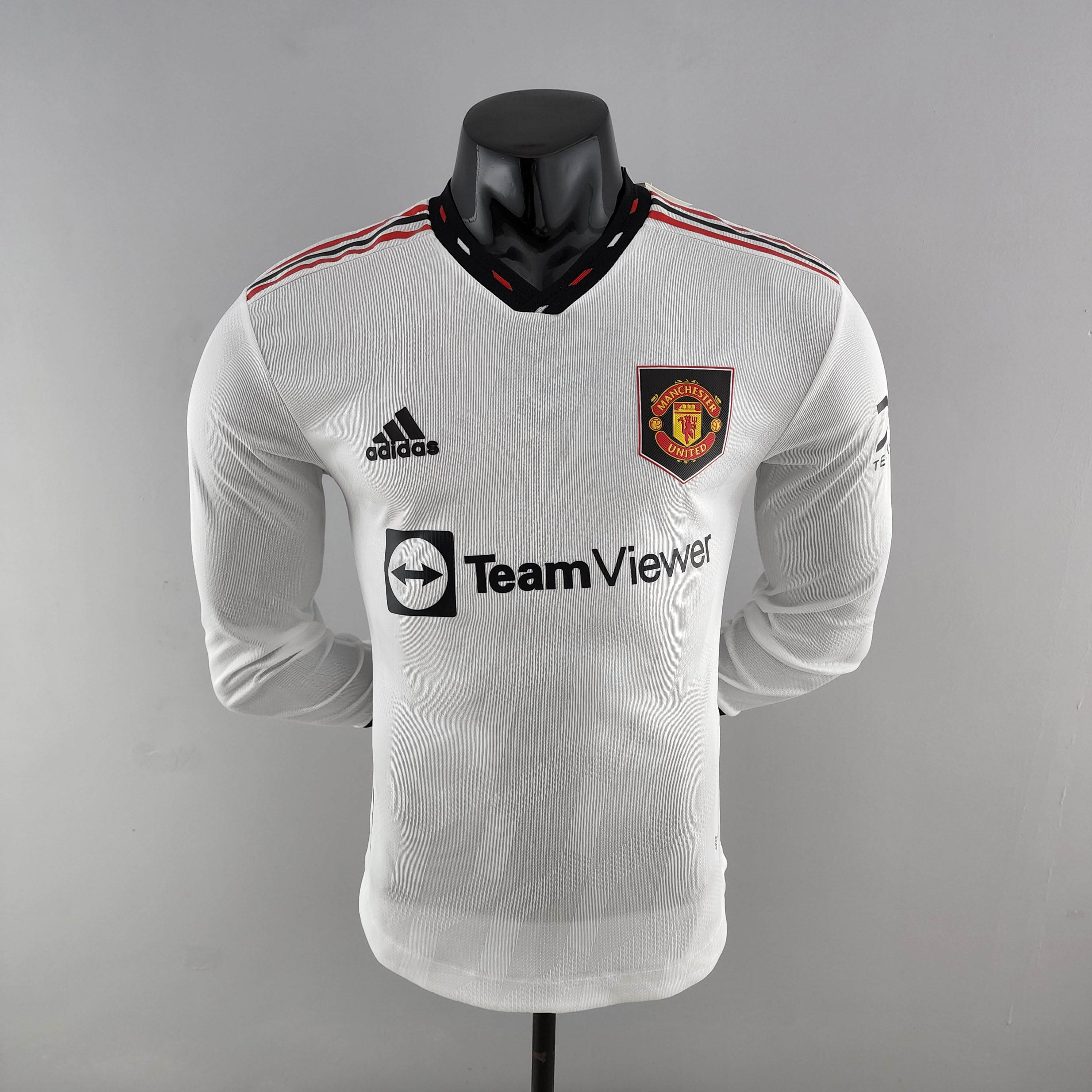 2022/2023 Long Sleeve Player Version Manchester United Away Football Shirt 1:1 Thai Quality:football jersey mysite: unitedjerseyfootball 邓江浪:football