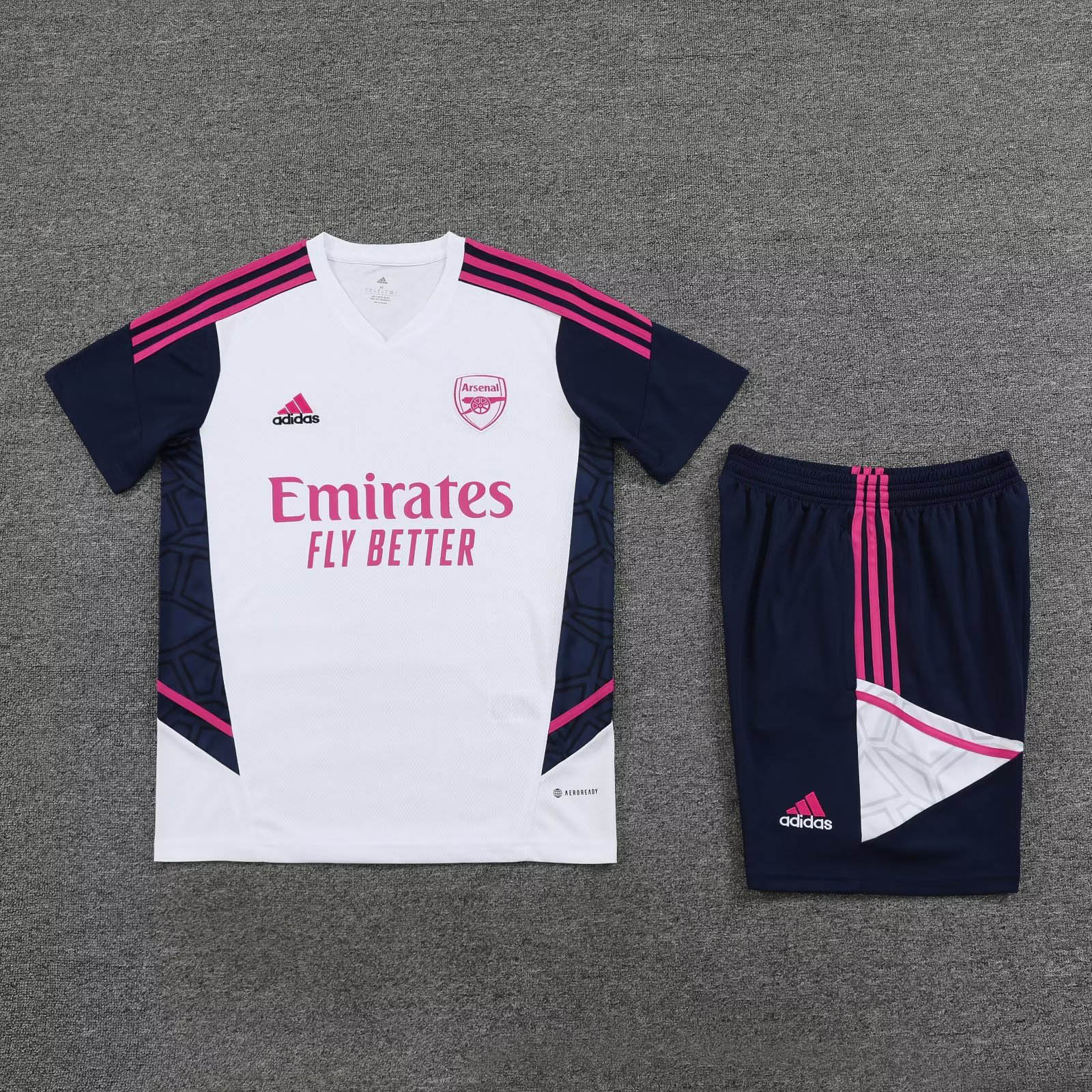 2022/2023 Arsenal Training Wear White Set Soccer Jersey:football jersey mysite: unitedjerseyfootball 邓江浪:football