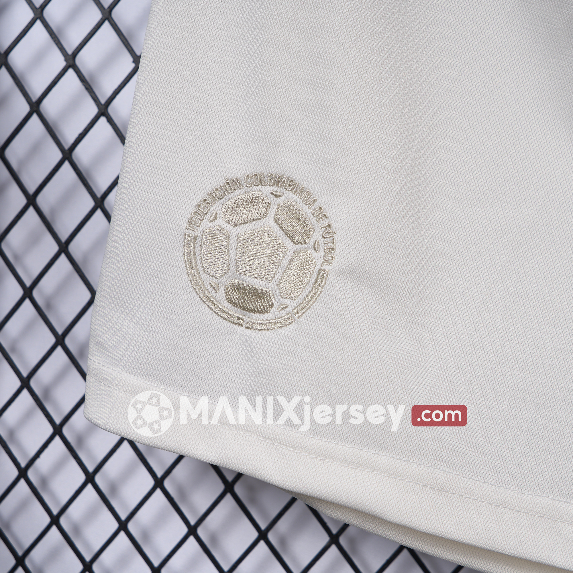 ManixJersey.com | Colombia 2024 100th Anniversary Shorts - Fans Version -Customize Name, Number and Patch | Worldwide Shipping