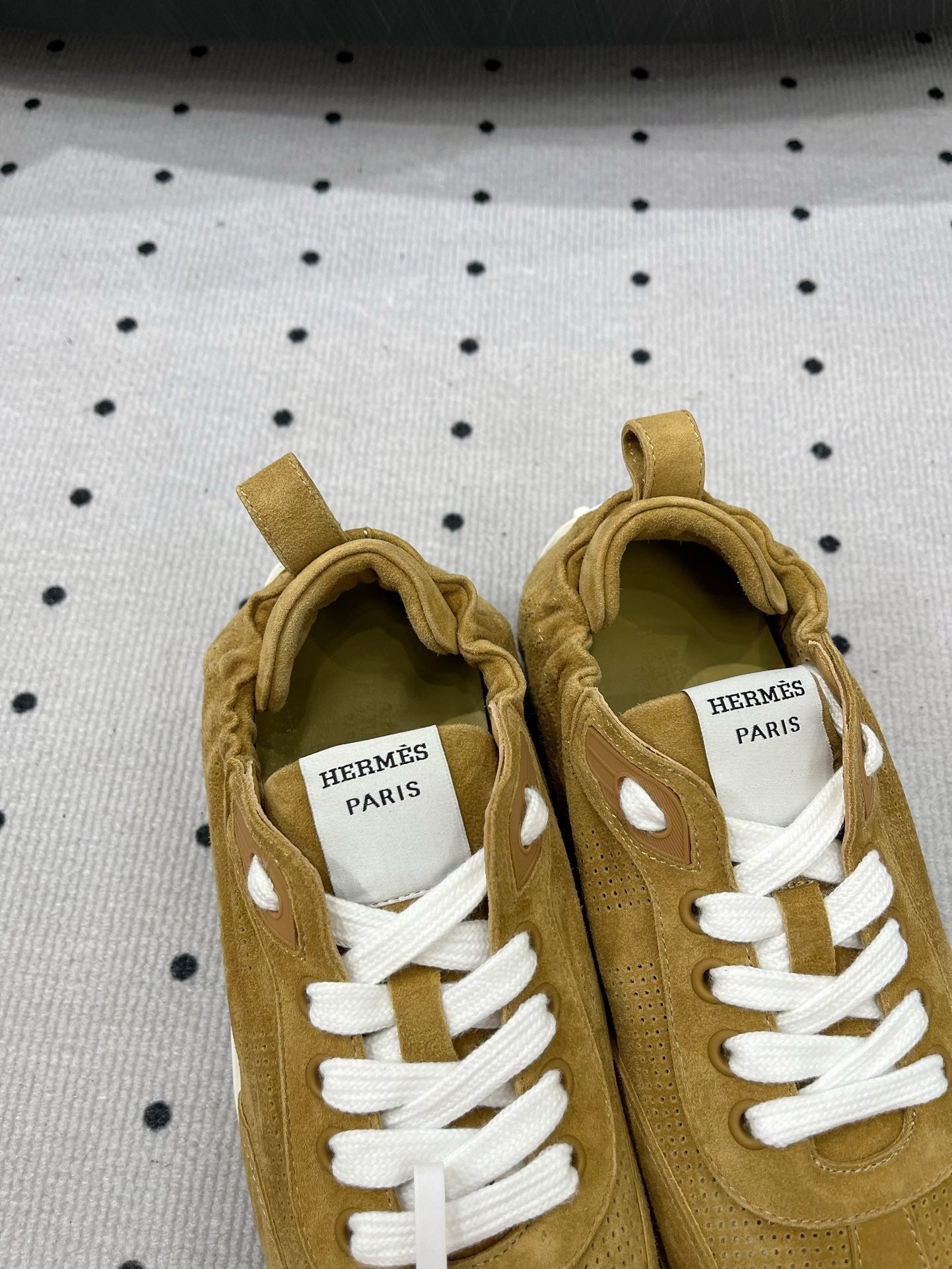 TRAIL SNEAKER IN DIJON YELLOW SUEDE、mysite、Cacoeks