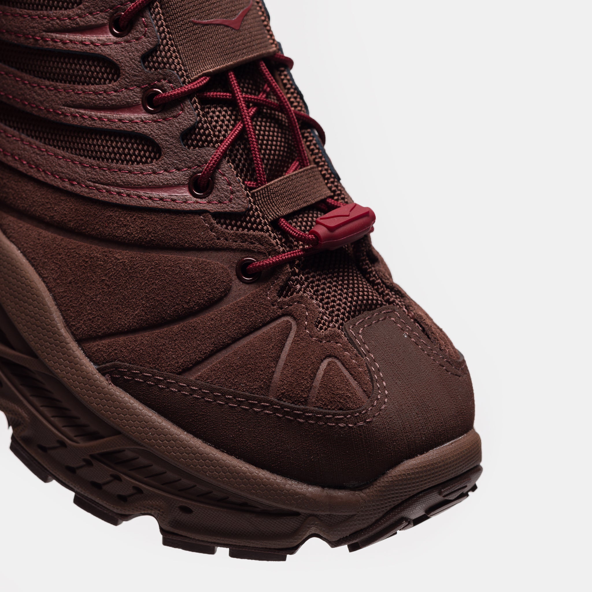 Stinson Evo OG TP Sneaker in Cold Brew/Varsity Burgundy