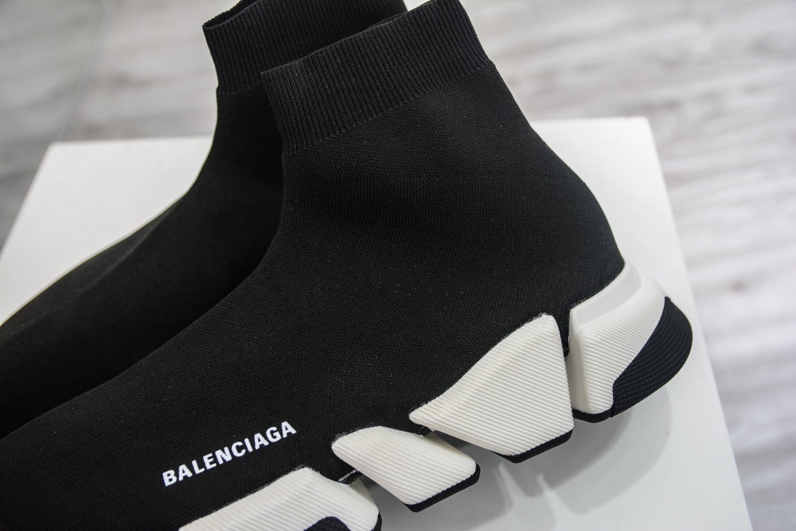 Balenciaga Speed Trainer Black White、mysite、Cacoeks
