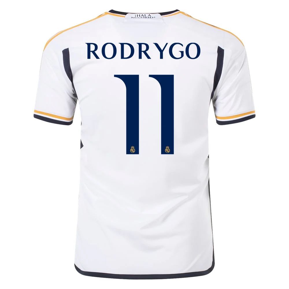 23/24 Real Madrid #11 Rodrygo Home Jersey-mysite Custom Football Kit- Nextkits