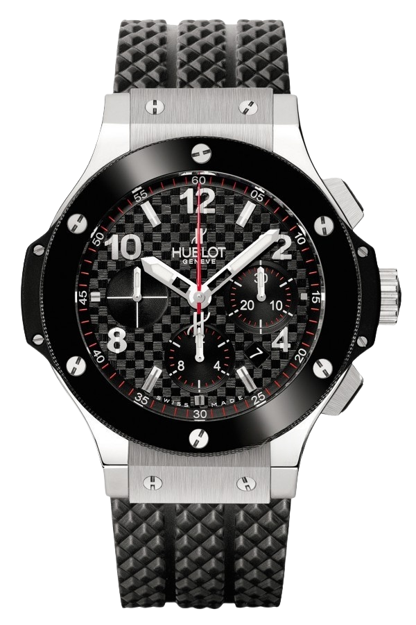 Hublot Big Bang Ref. 301.SB.131.RX Super Clone Watch – Black Ceramic Rose Gold Bezel Black Dial Fake Replica