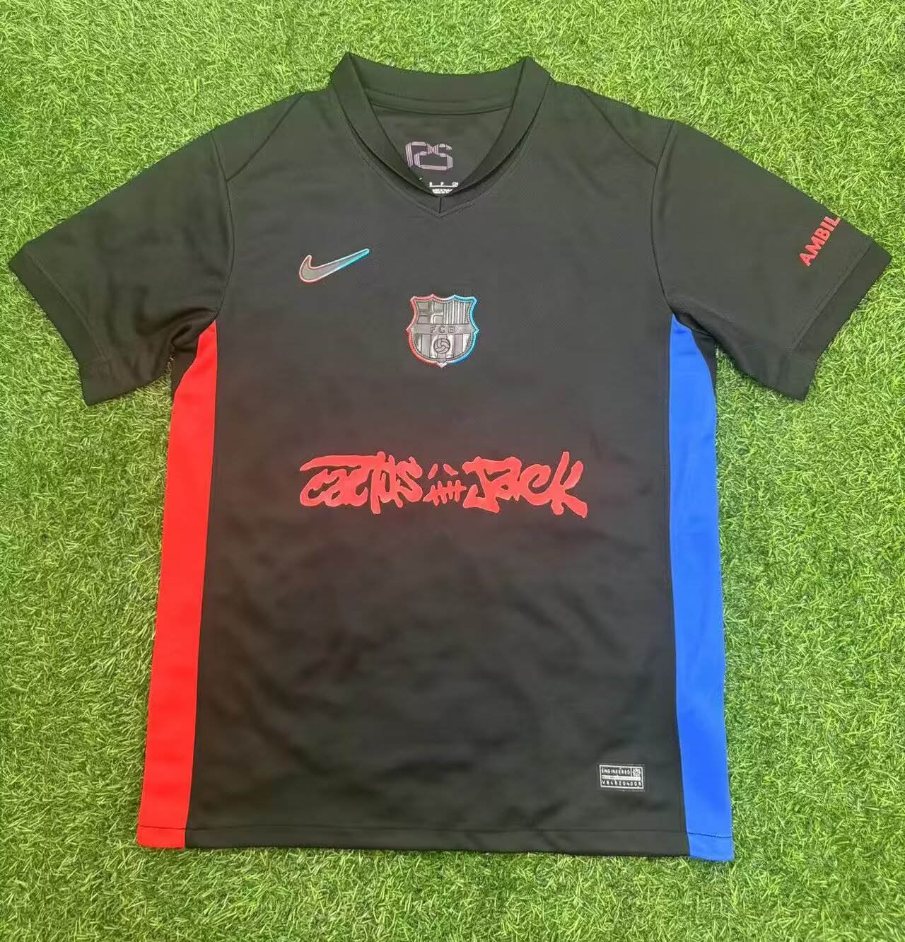 2024/2025 Barcelona Away Travis Scott Joint Edition Football Shirt 1:1 Thai Quality:football jersey mysite: unitedjerseyfootball 邓江浪:football