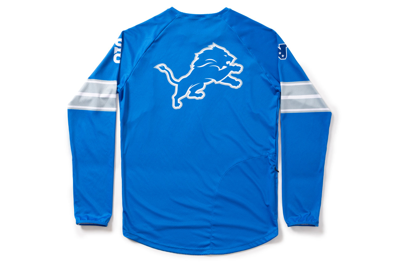 State Bicycle Co. | NFL Collection – Long-Sleeve MTB Jersey – Detroit Lions、mySite、bearsvspackers
