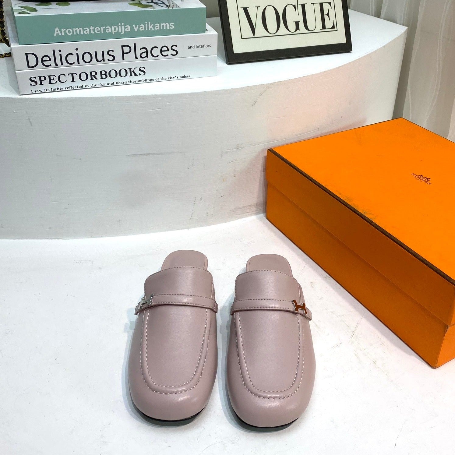 IENA MULE CREPE CALFSKIN、mysite、Cacoeks