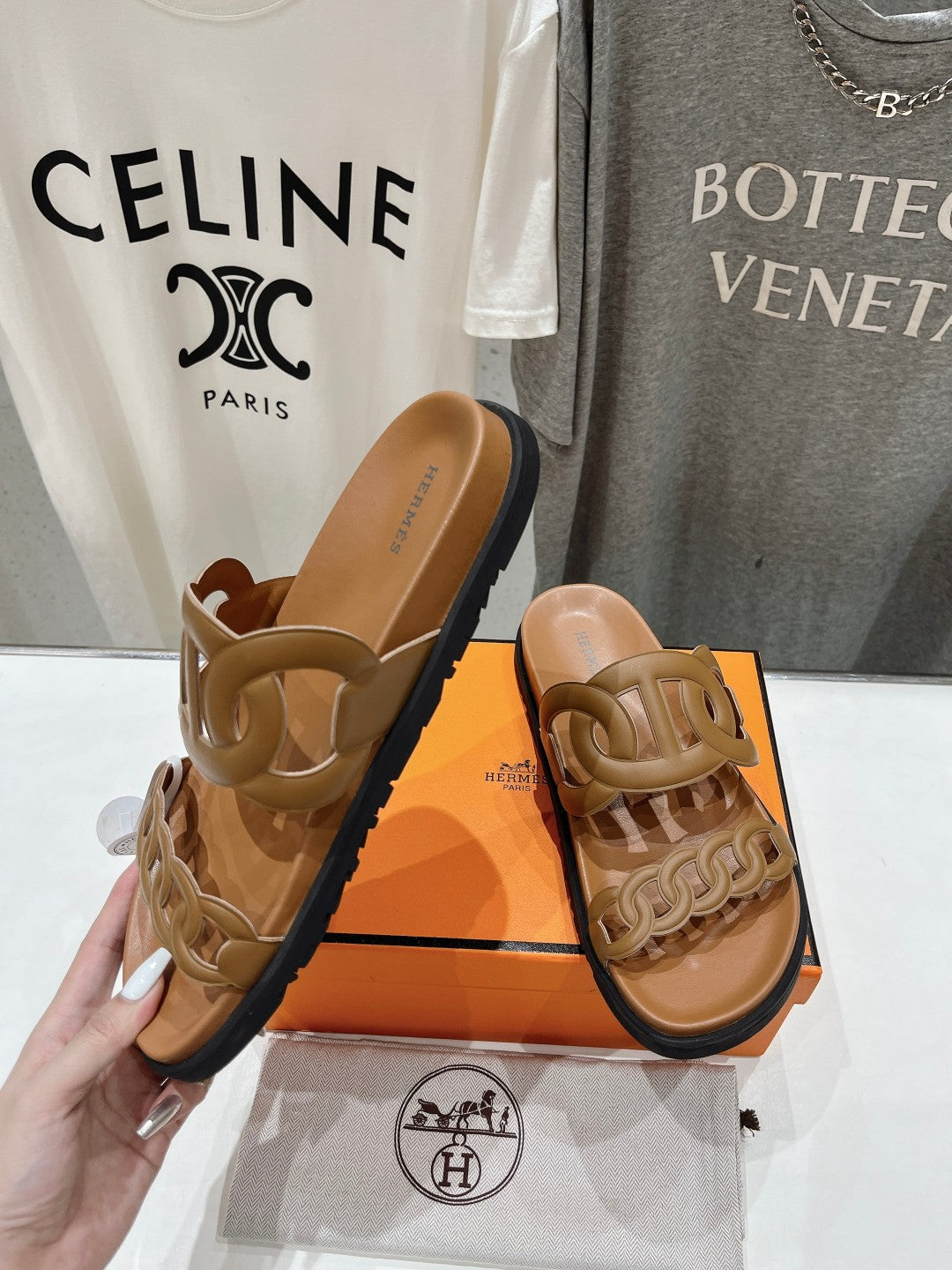 EXTRA SANDAL CARAMEL CALFSKIN、mysite、Cacoeks