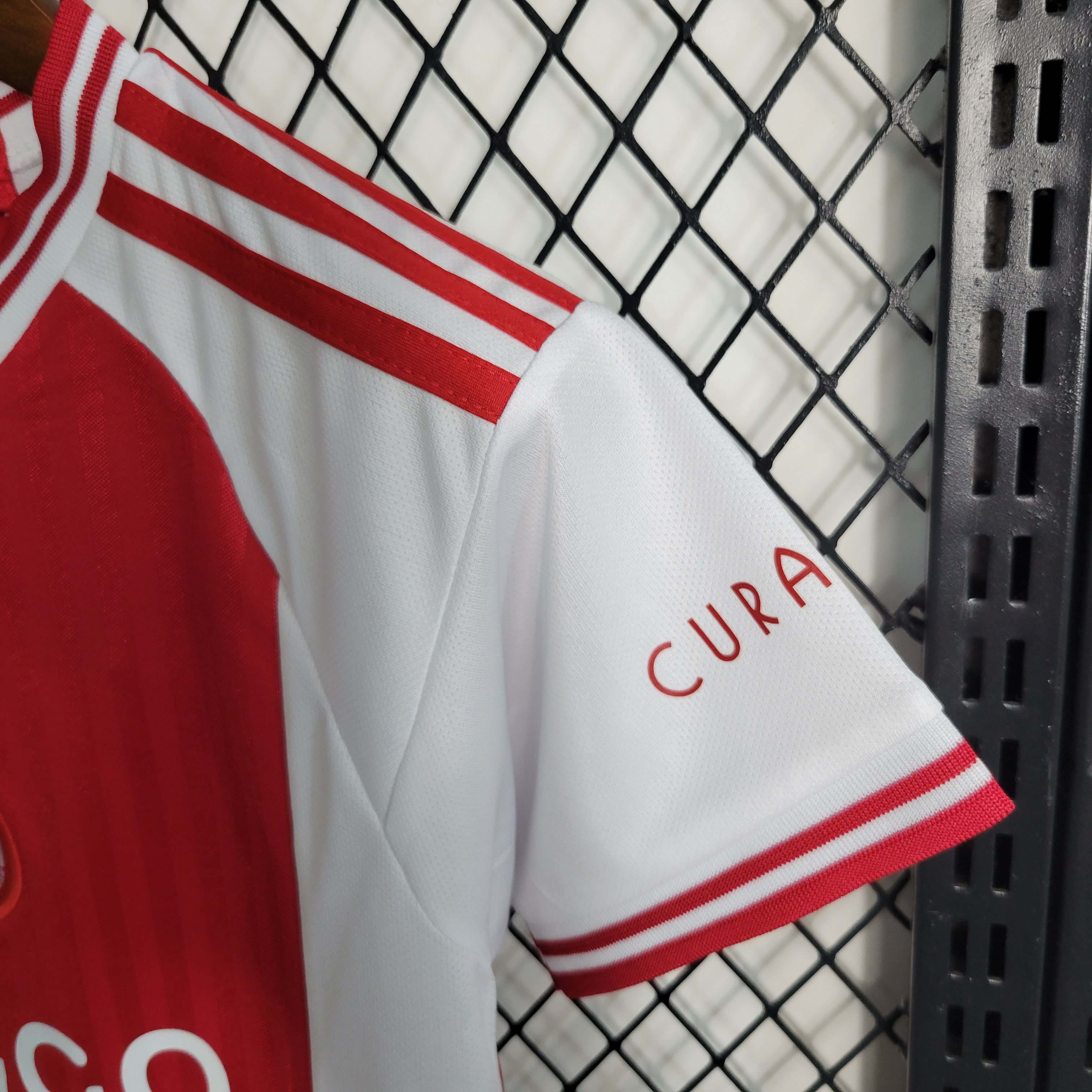 2023/2024 Ajax Home Football Shirt 1:1 Thai Quality Kids Size:football jersey mysite: unitedjerseyfootball 邓江浪:football