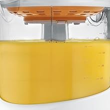 Clear-View Juice Container