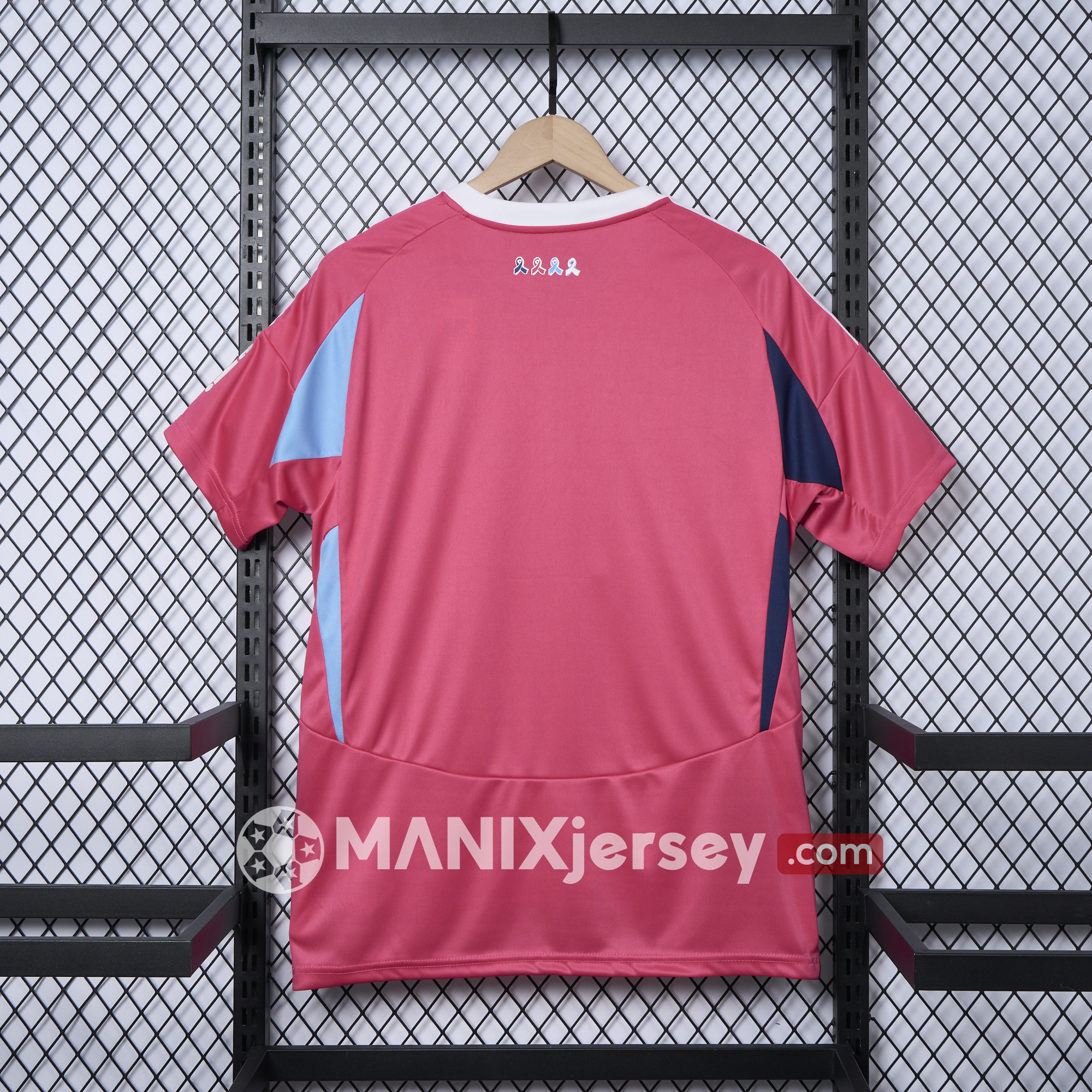 ManixJersey.com | Schalke 04 24-25 GK Pink October Jersey - Fans Version -Customize Name, Number and Patch | Worldwide Shipping
