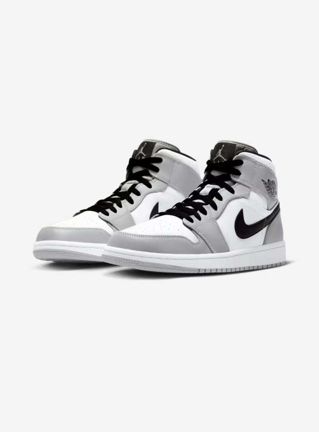 Air Jordan 1 Mid Light Smoke Grey、JORDAN、Cacoeks
