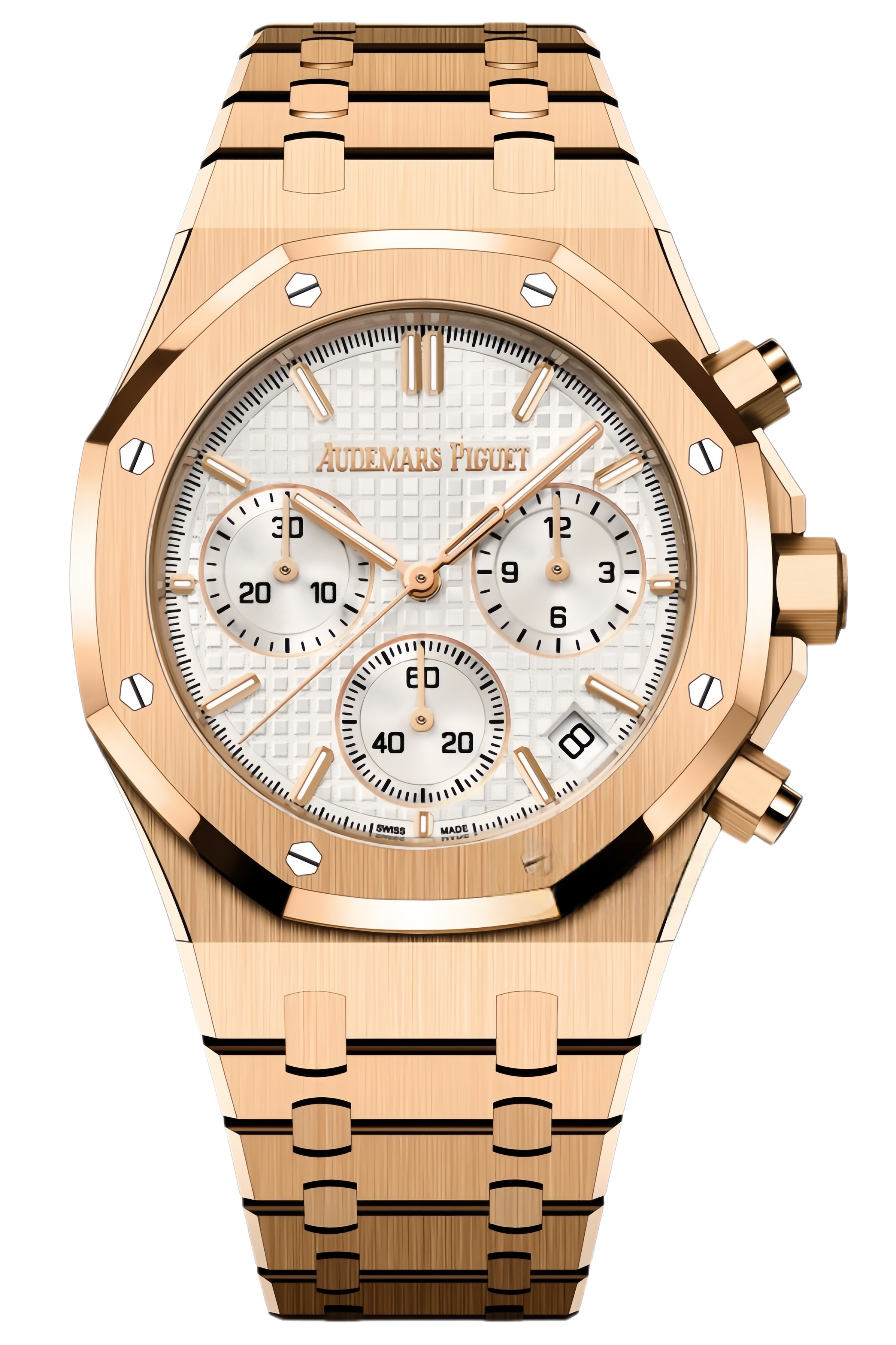 Audemars Piguet Royal Oak Offshore Chronograph Ref. 26240OR.OO.1320OR.07 Super Clone Watch – 44mm Rose Gold Case Blue Dial Swiss Replica