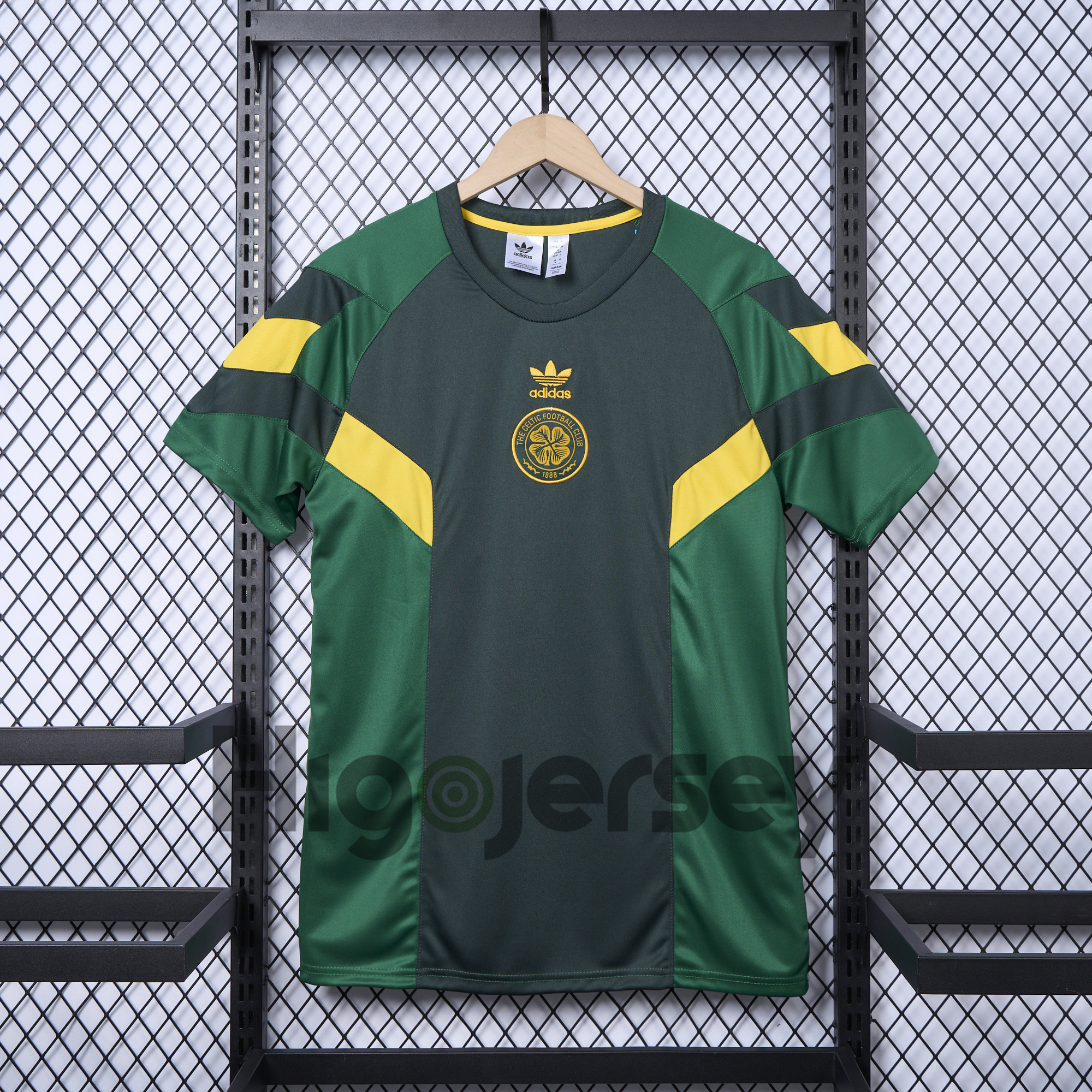 Higojerseys-Celtic 24-25 Throwback Originals T-Shirt - Green