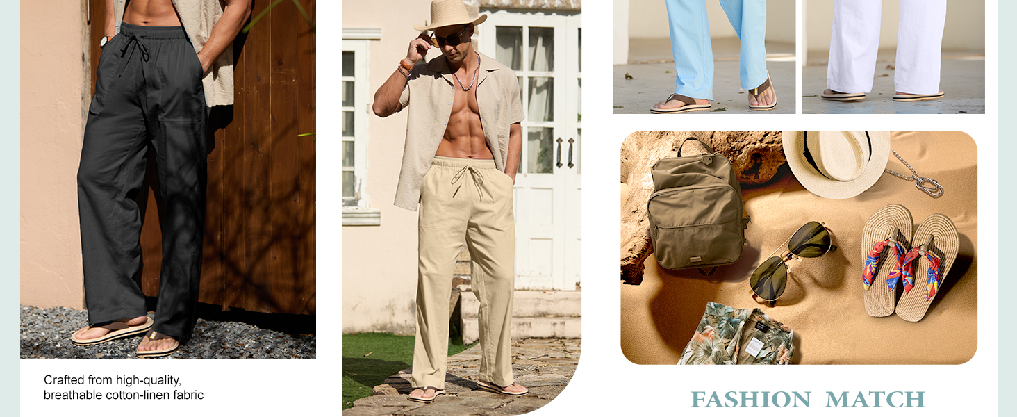 Lightweight Linen Trousers