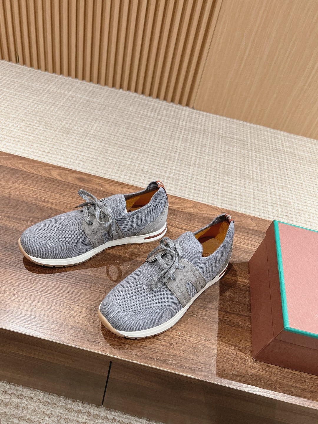 LP BASIC 360 FLEXY WALK SNEAKER LIGHT GRAY FABRICS、mysite、Cacoeks