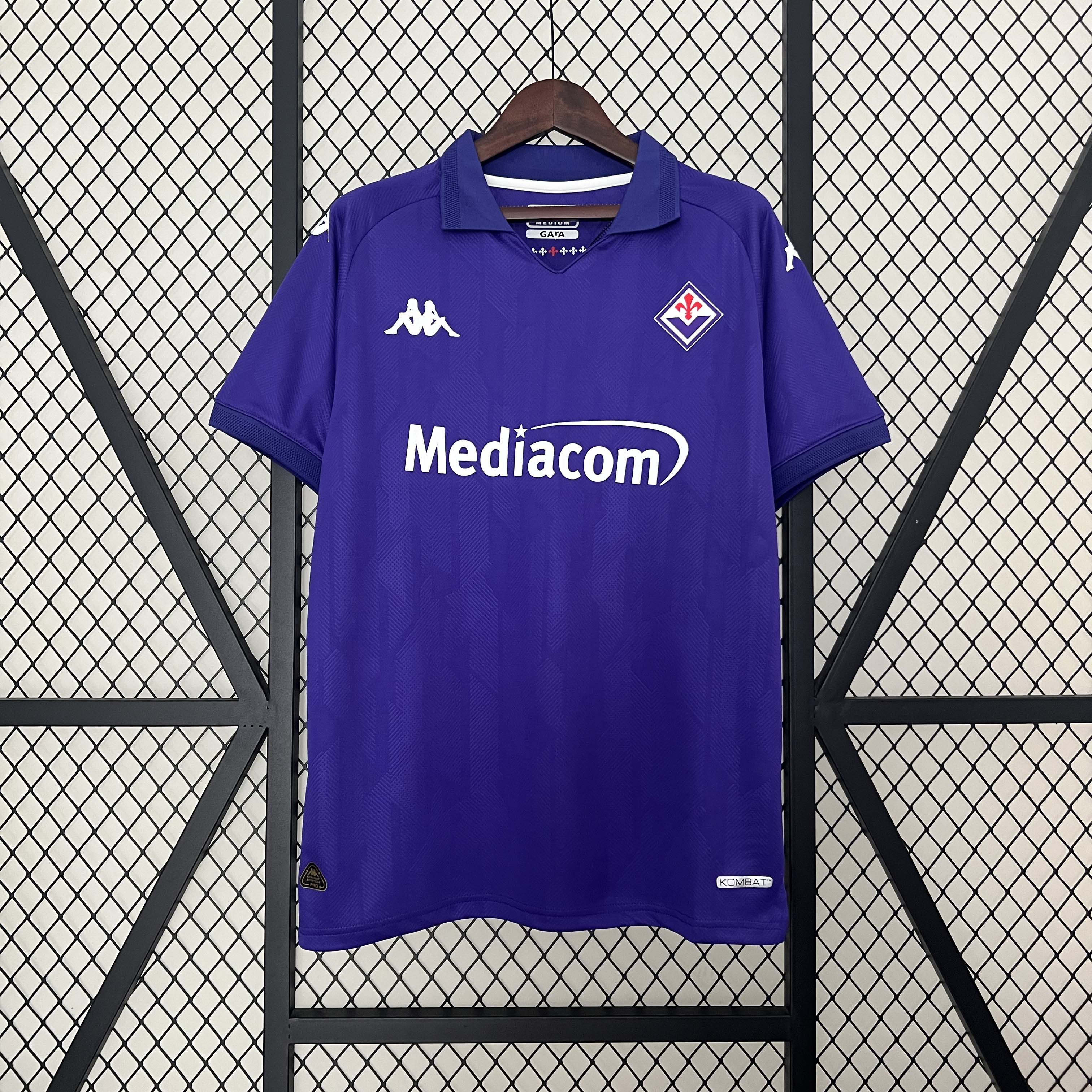 2024/2025 Fiorentina Home Soccer Jersey 1:1 Thai Quality:football jersey mysite: unitedjerseyfootball 邓江浪:football