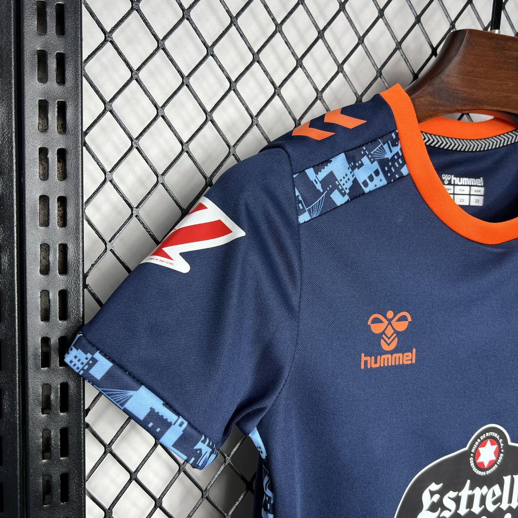 Higojerseys-Celta Vigo 24-25 Away Kids Kit