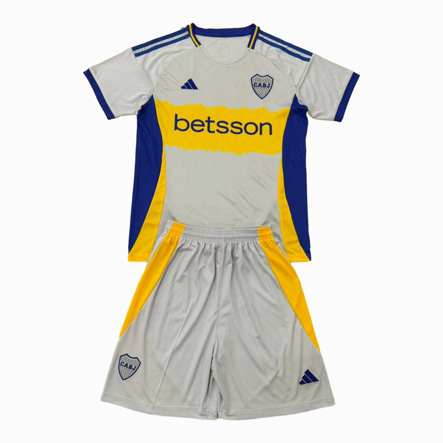 foot-Boca Juniors 25-26 Grey Concept Men's Adult Jersey Set - Fans Version