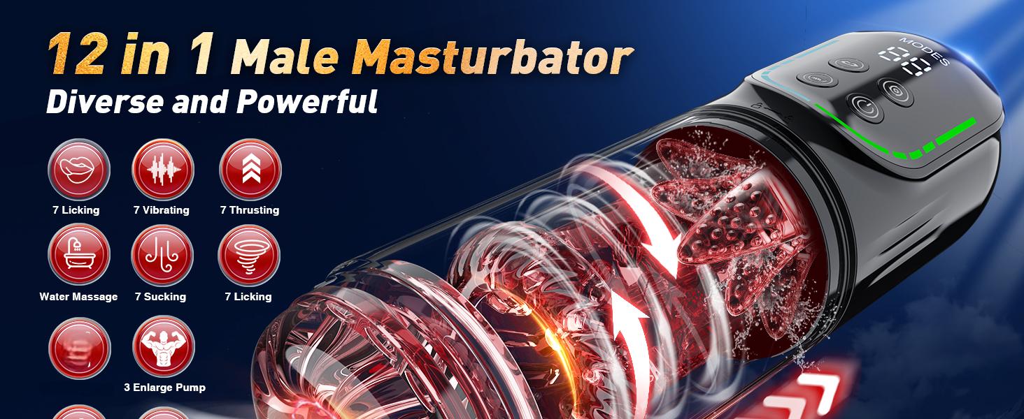 vibrating male masturbator