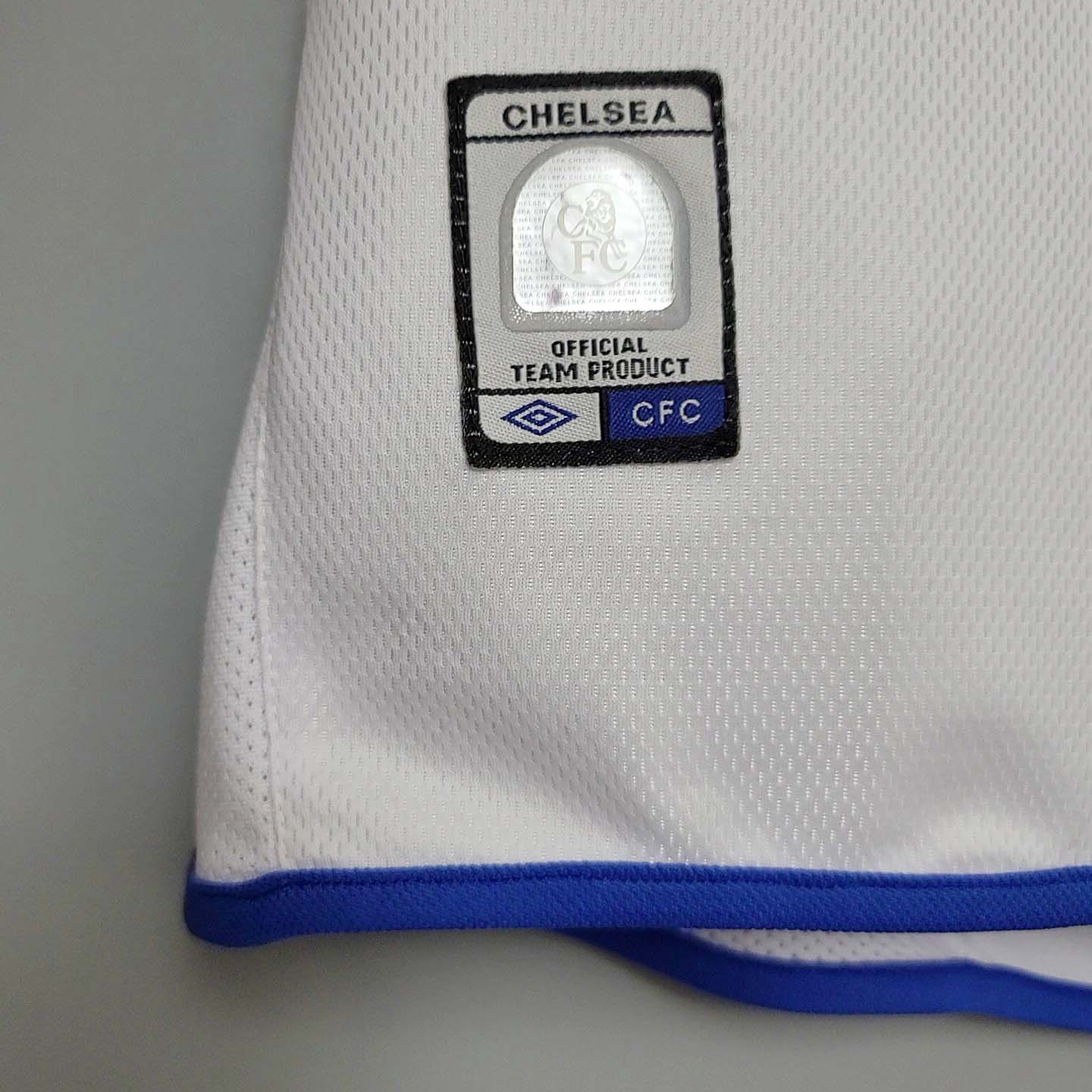 2003/2005 Retro Chelsea Away Football Shirt1:1 Thai Quality:football jersey mysite: unitedjerseyfootball 邓江浪:football