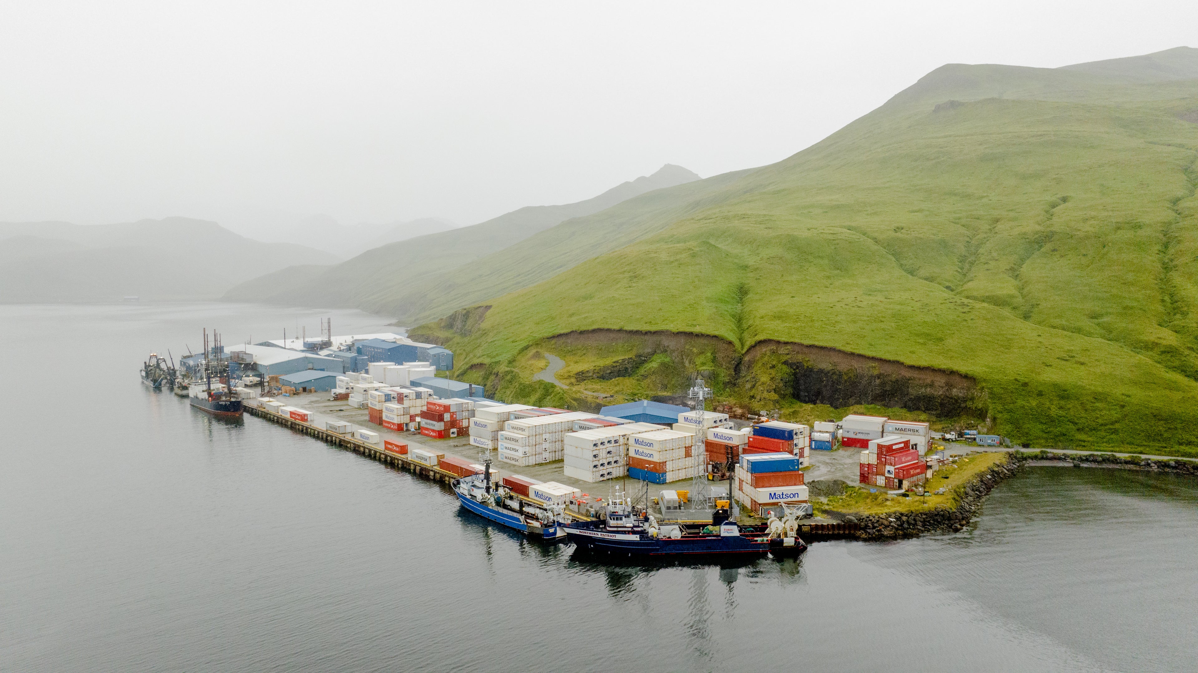 Akutan, Alaska shipping terminal