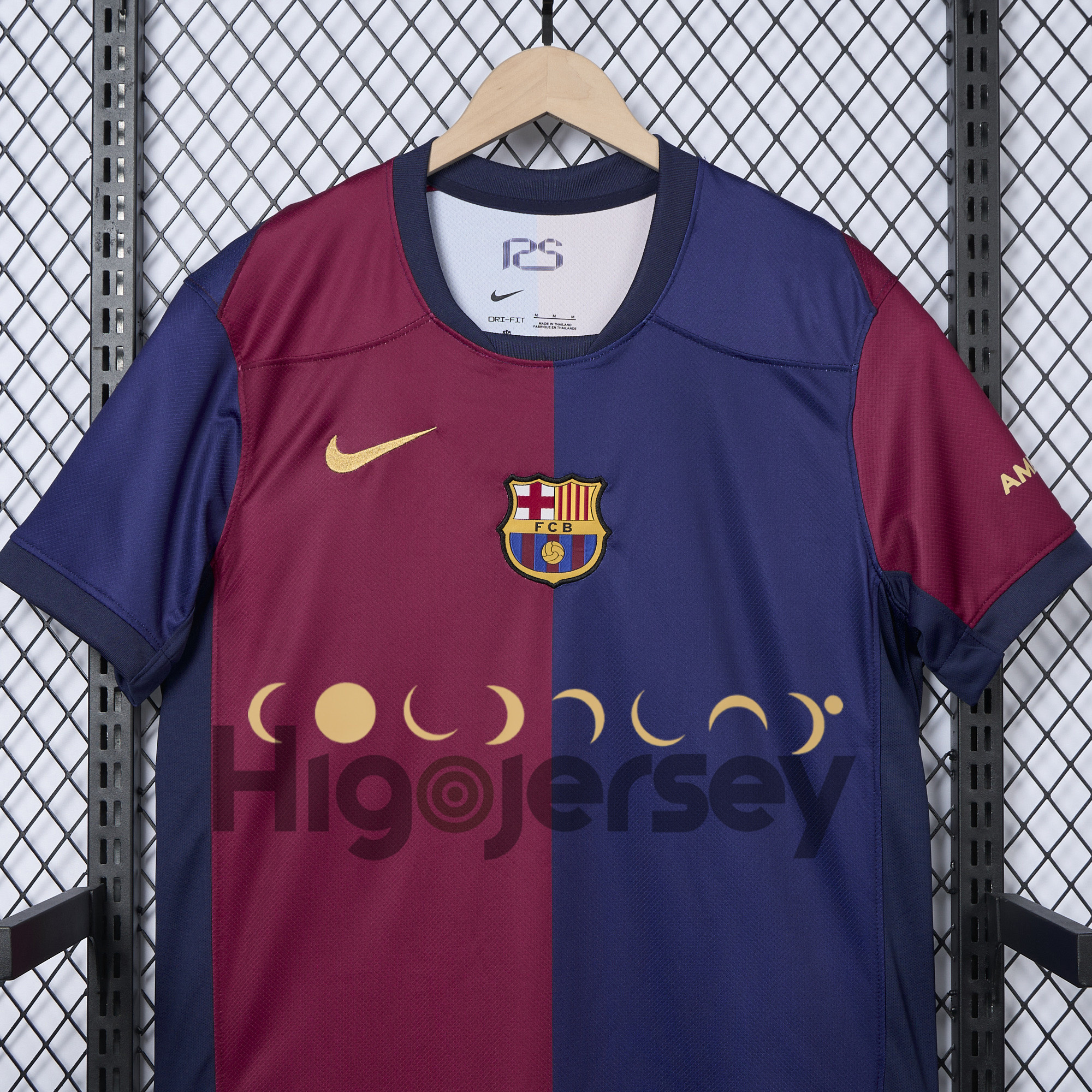 Higojerseys-Barcelona X CP 24-25 Home New Co-Branded Jersey - Fans Version