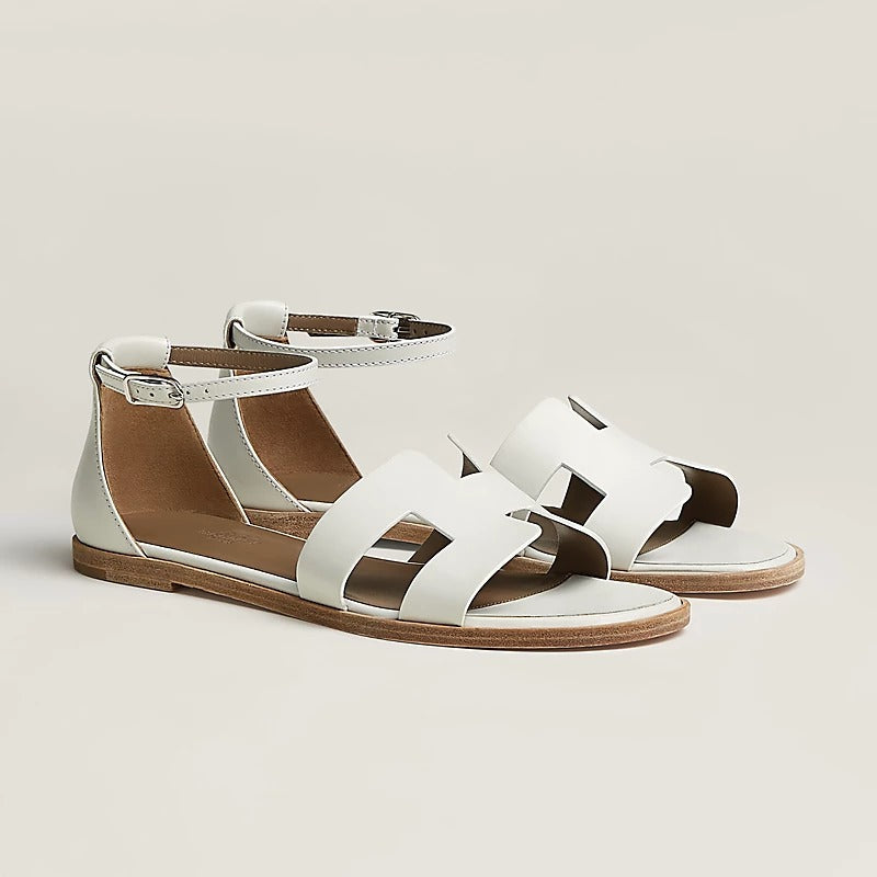 SANTORINI SANDAL WHITE CALFSKIN、mysite、Cacoeks