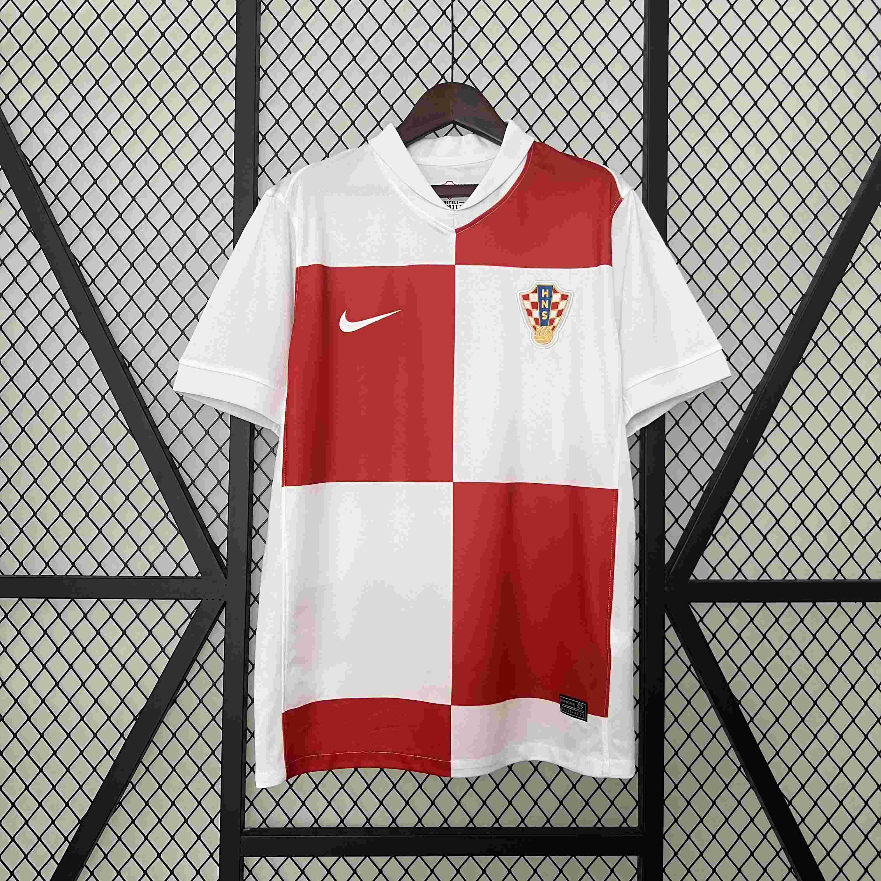 2024 Croatia National Team Home Football Shirt-mysite Custom Football Kit- Nextkits